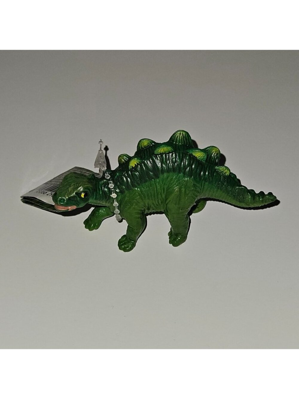 NOS 1997 Stegosaurus Baby Green Dinosaur Figure Toy 3" Long Wild Safari w/TAG